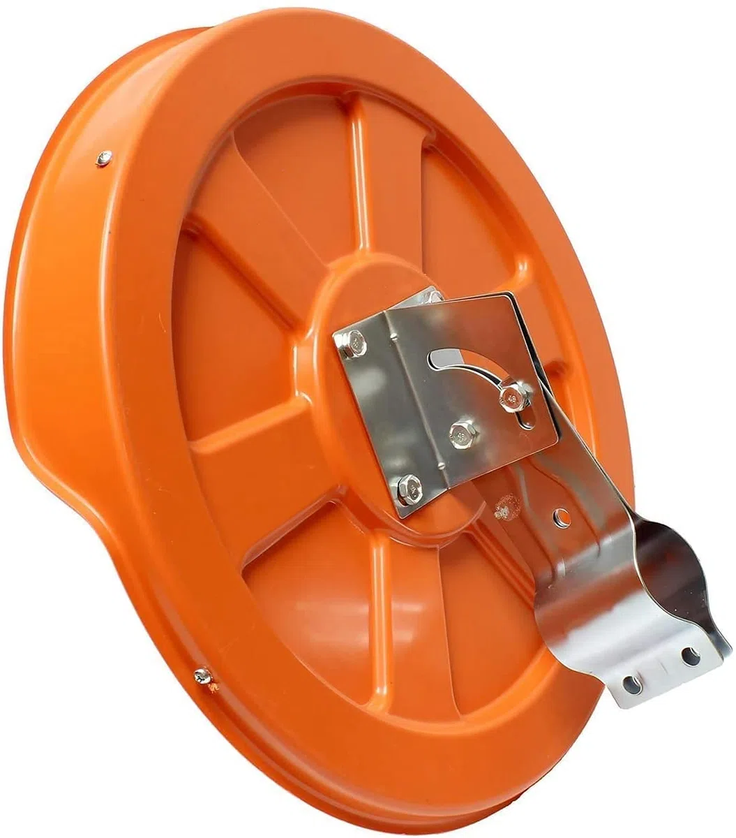 Specchio di sicurezza del traffico Specchio Di Sicurezza Rotondo Arancione Segnale Stradale Lente Grandangolare Specchio Convesso Curvo for Il Traffico, Parcheggio Applicabile Da 45 Cm E Collisioni Ad