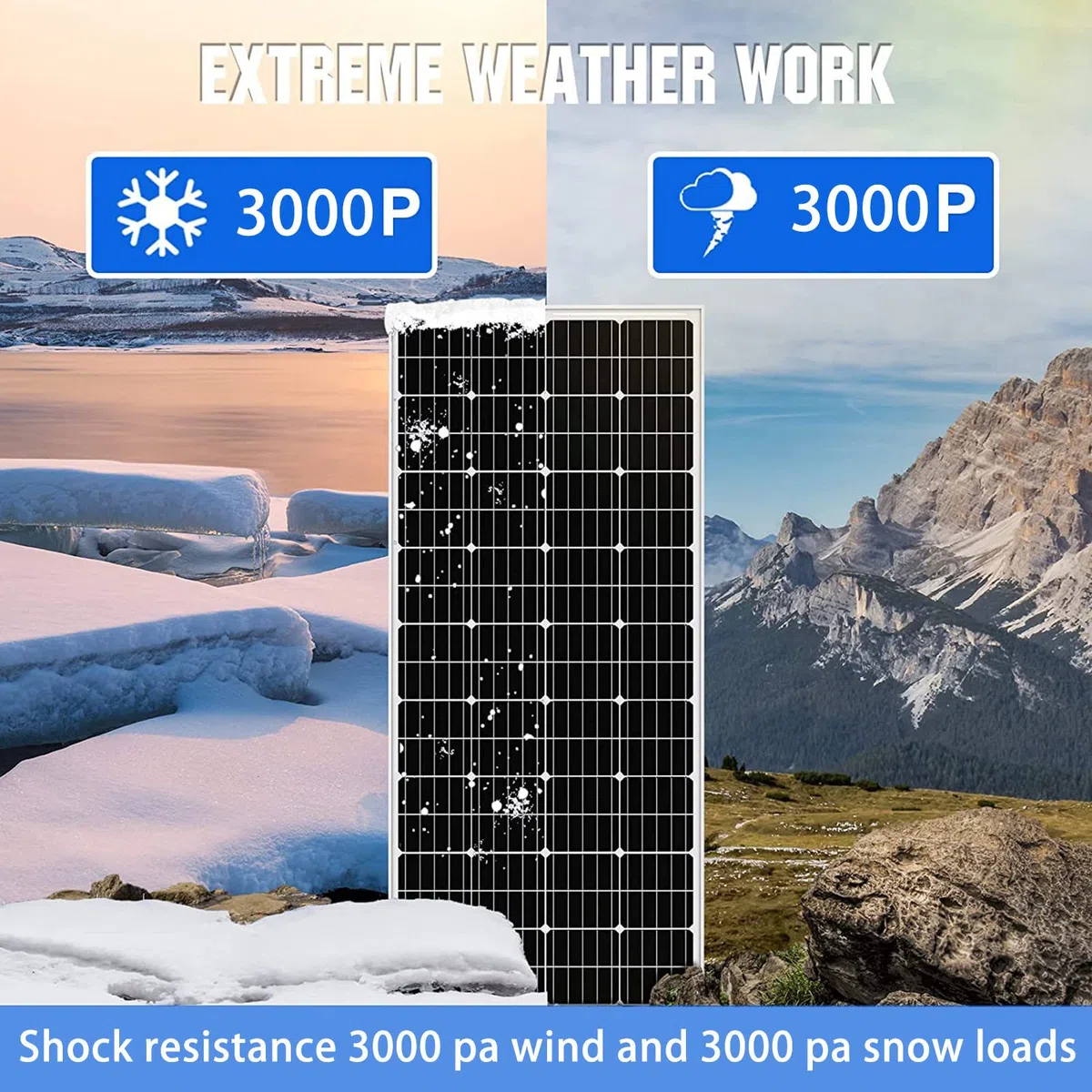 Kit di alimentazione solare 80 W 20 V monocristallino semi-flessibile off-grid sistema di campeggio per camper, rimorchi, auto, moto d'acqua, ideale per campeggio, escursionismo e avventure all'aperto