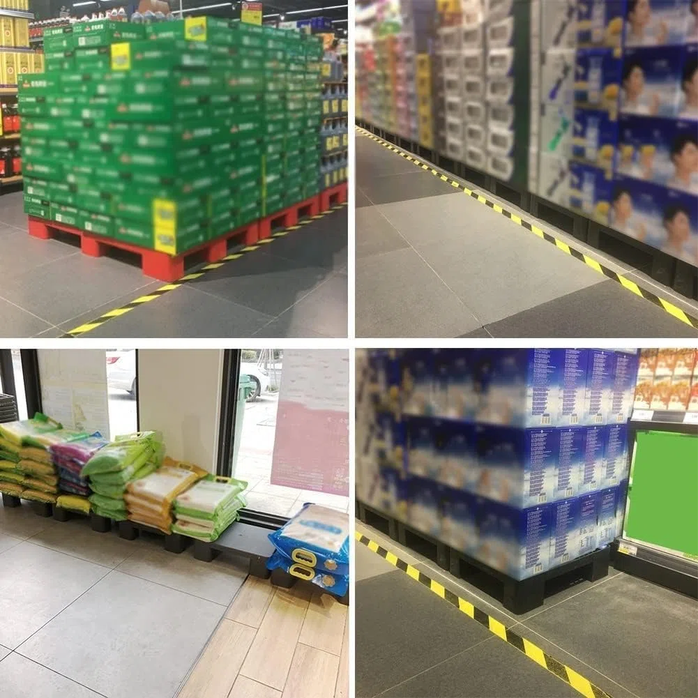 Pallet per carichi modulari, Pallet per carrelli elevatori da Magazzino, Cuscinetti Anti-umidità straordinari, Pallet in plastica per carichi da Magazzino Pallet Piatti Assi per Piattaforme
