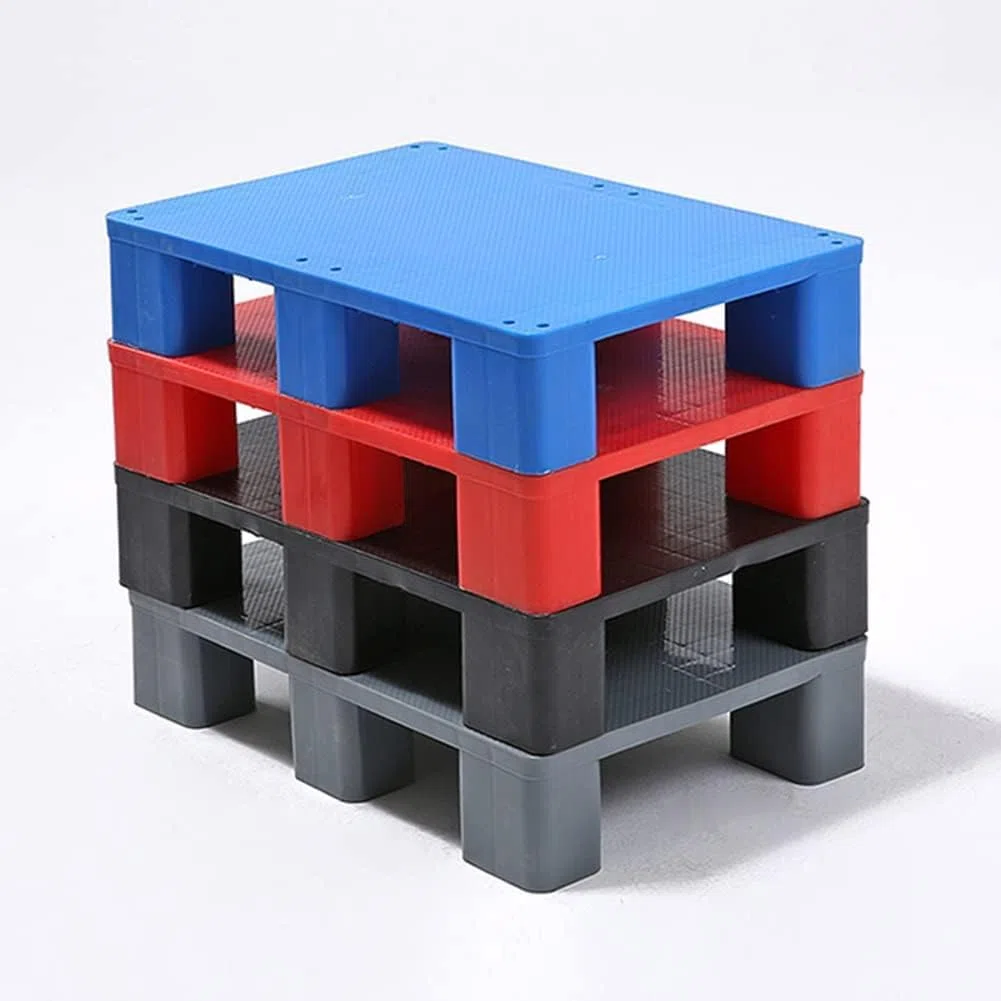 Pallet per carichi modulari, Pallet per carrelli elevatori da Magazzino, Cuscinetti Anti-umidità straordinari, Pallet in plastica per carichi da Magazzino Pallet Piatti Assi per Piattaforme