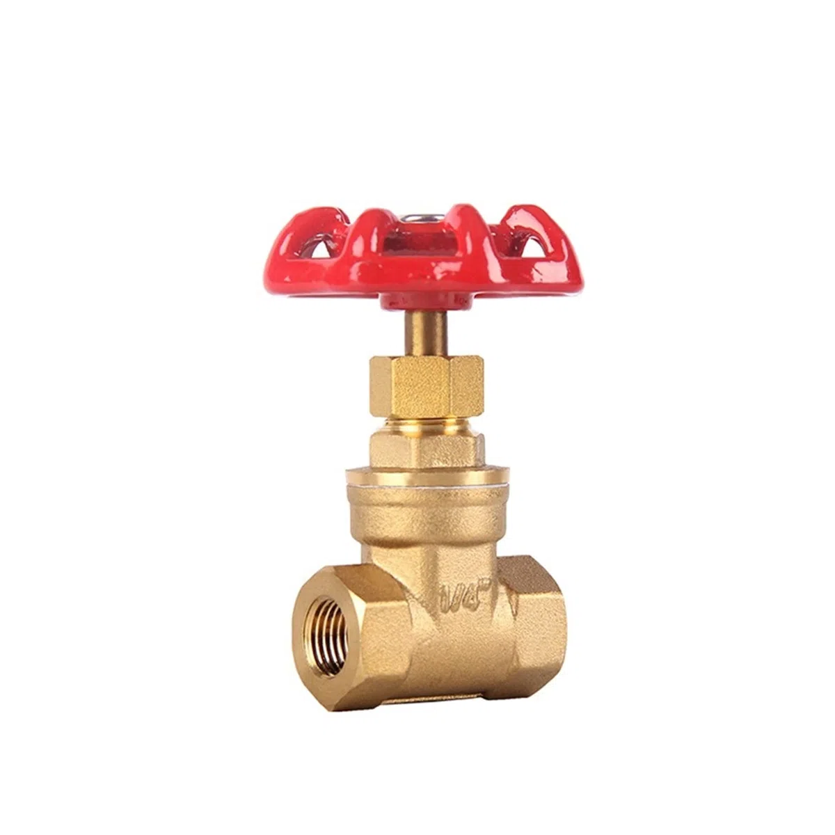 1/4"; 3/8"; 1/2"; 3/4"; 1"; Valvole a saracinesca in Ottone DN15 20 25 Valvola di commutazione dell'Acqua Valvola a saracinesca con Filettatura Interna 1 pz(1.5 inch)