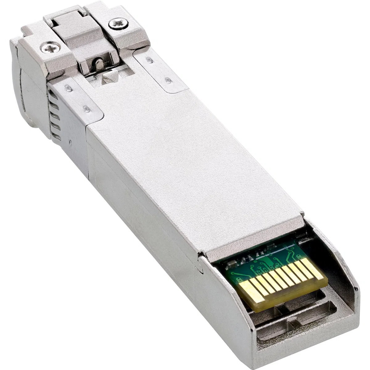 Inline Modulo SFP+ in fibra ottica 10Gb/s Singlemode 1550nm LC, portata fino a 100 km, monitoraggio DDM, hot plug, compatibile MSA, 32335U
